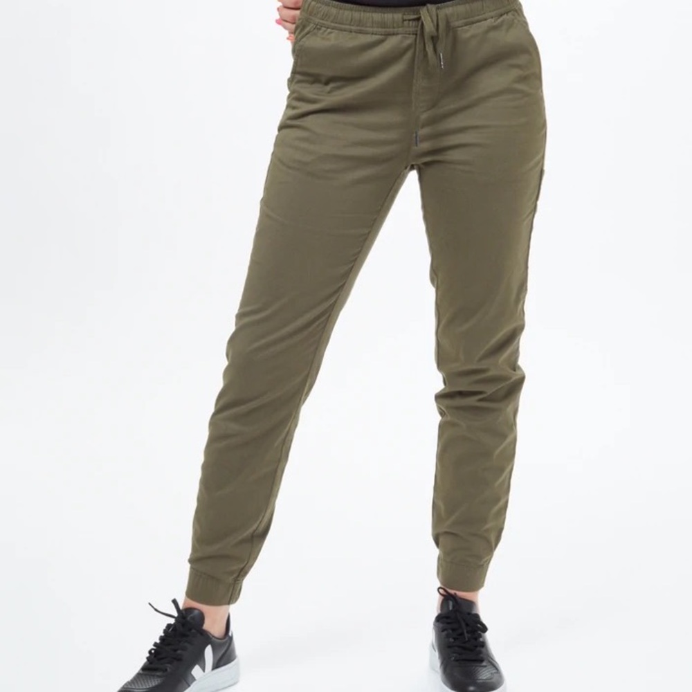 tentree Pacific Jogger XL in Olive Night Green
